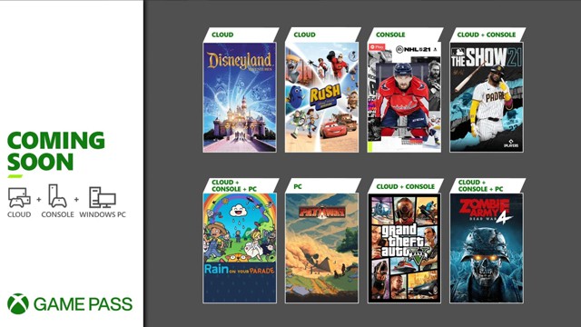 Xbox Game Pass adds Grand Theft Auto V, Zombie Army 4 and MLB The Show 21 this month