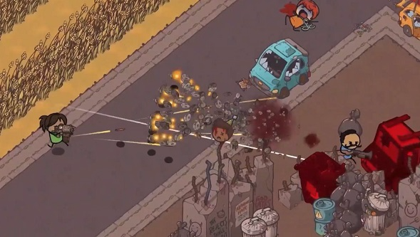 Rapture Rejects is a battle royale game based in the Cyanide and Happiness universe
