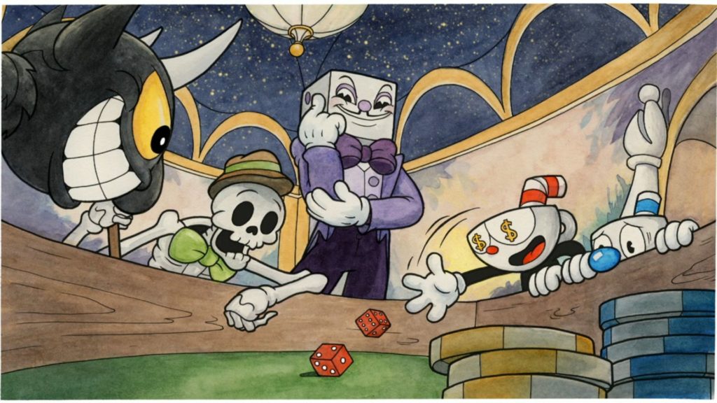 What is in Cuphead’s cup head?