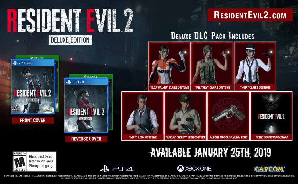 Resident Evil 2’s Deluxe Edition is a great nod to longtime fans