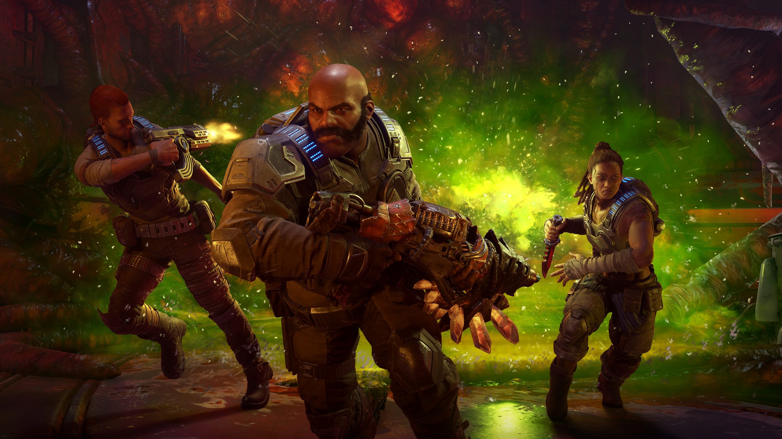 Gears 5 shows off Training Ground map & stubs out smoking