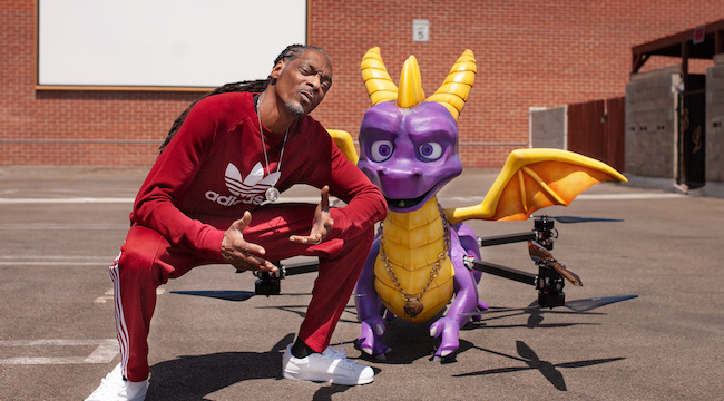 Spyro has finally delivered Snoop Dogg his copy of Spyro Reignited Trilogy