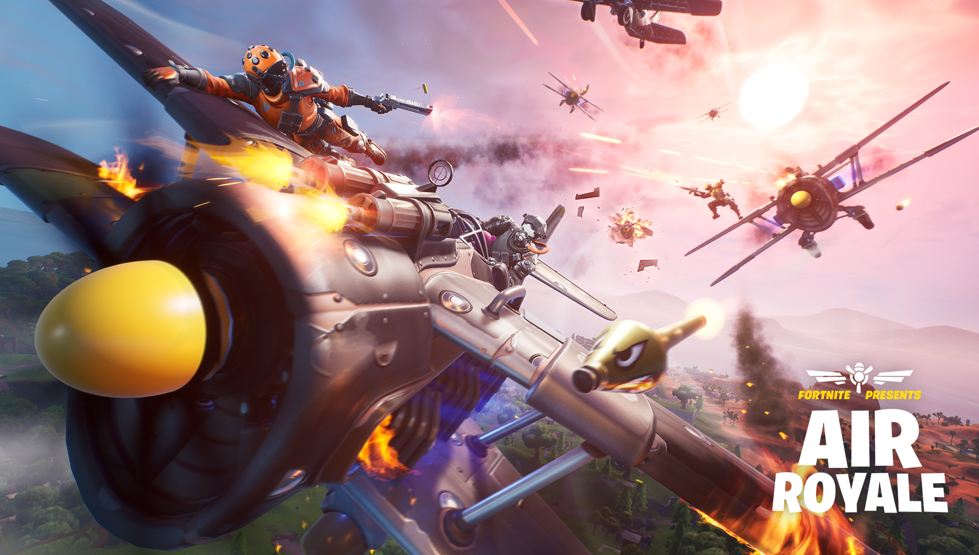 Fortnite update 8.40 adds Air Royale LTM