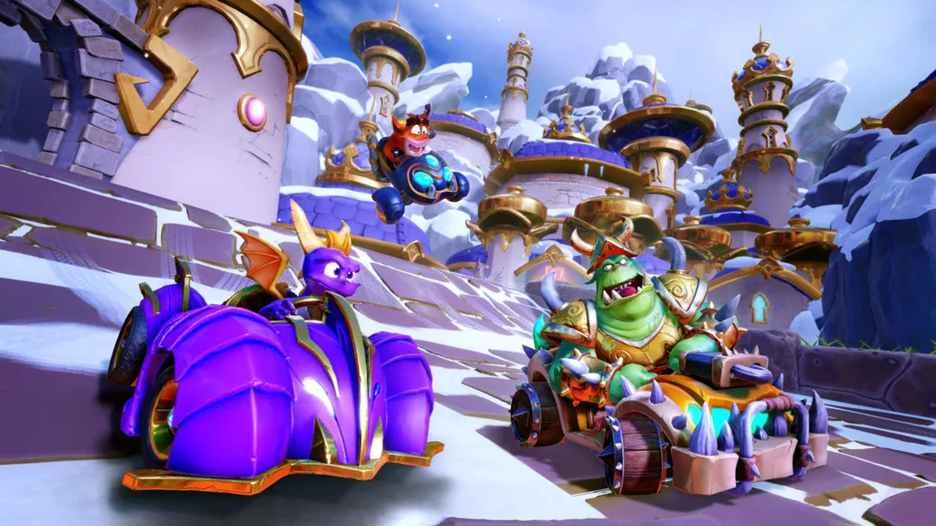 Spyro the Dragon soars into Crash Team Racing this week