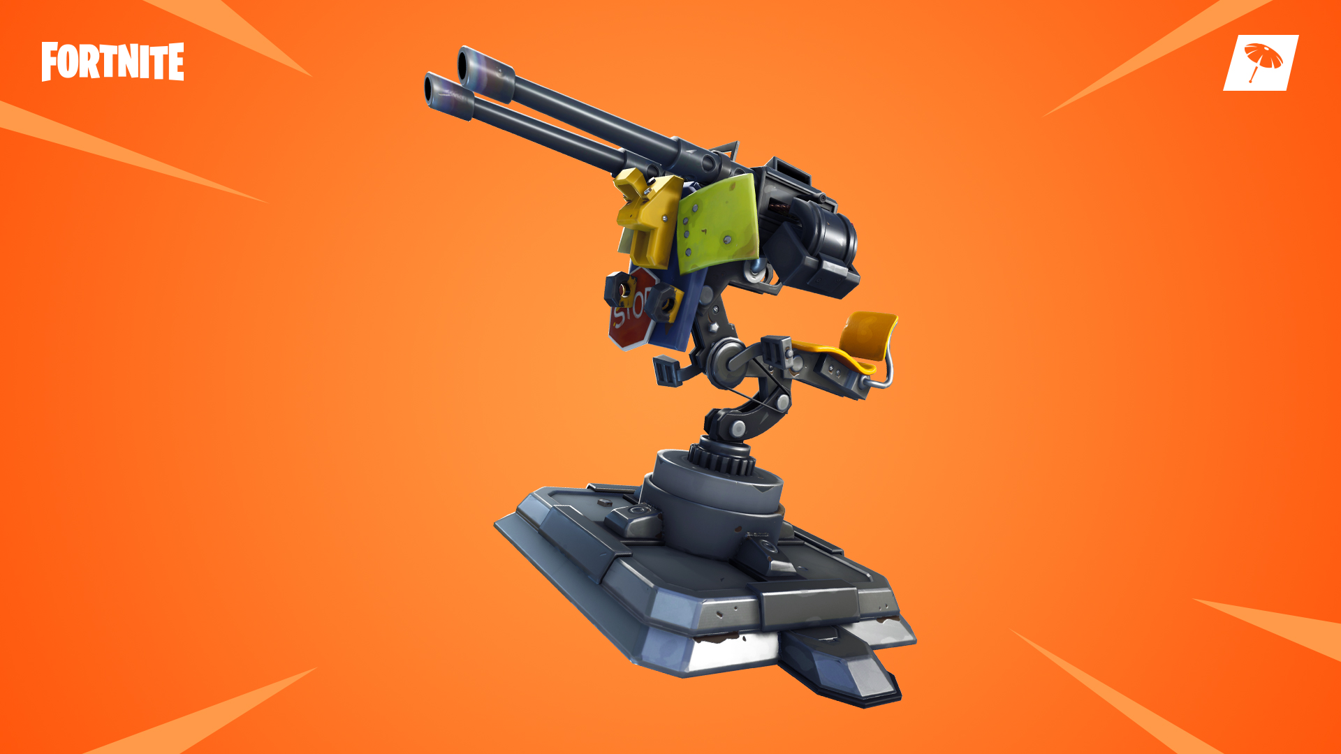 Fortnite update 6.30 adds a Mounted Turret