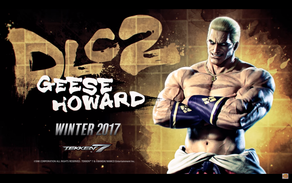 Fatal Fury’s Geese Howard joins the Tekken 7 roster from tomorrow