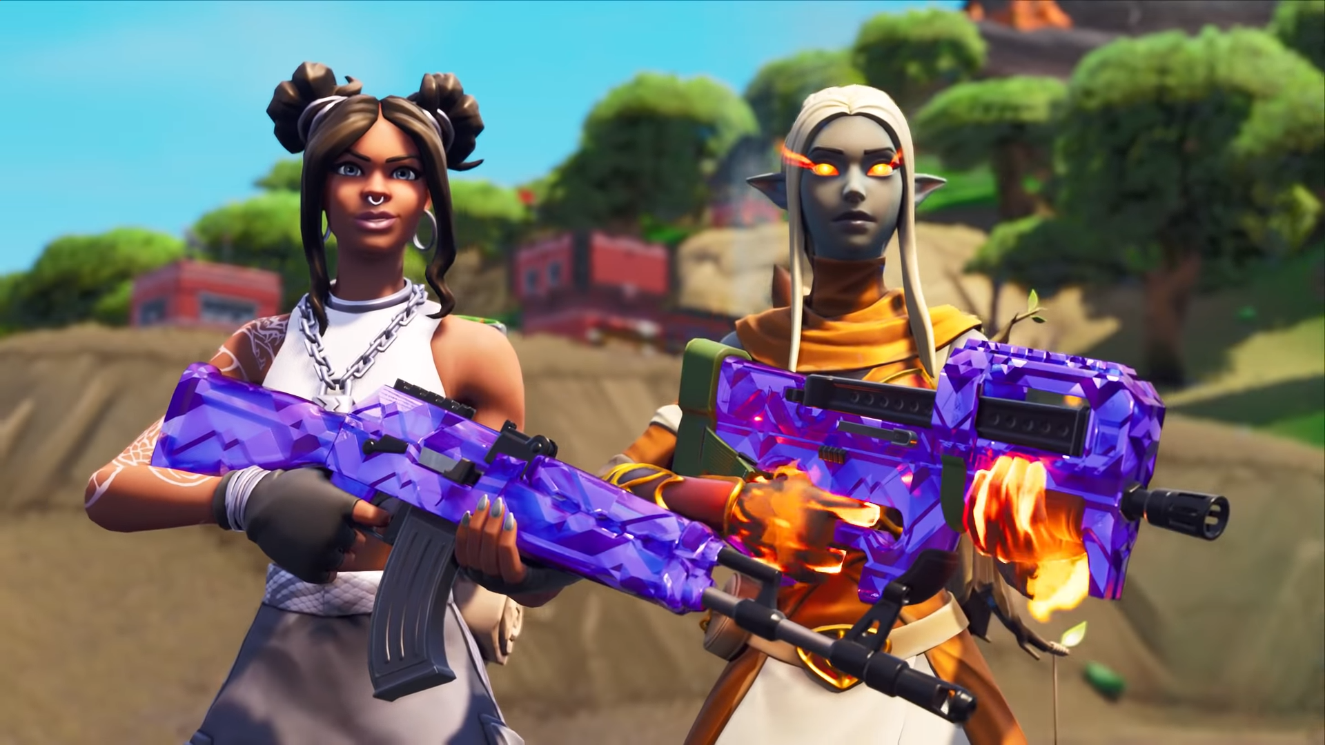 You can now ping things in Fortnite like you do in Apex Legends