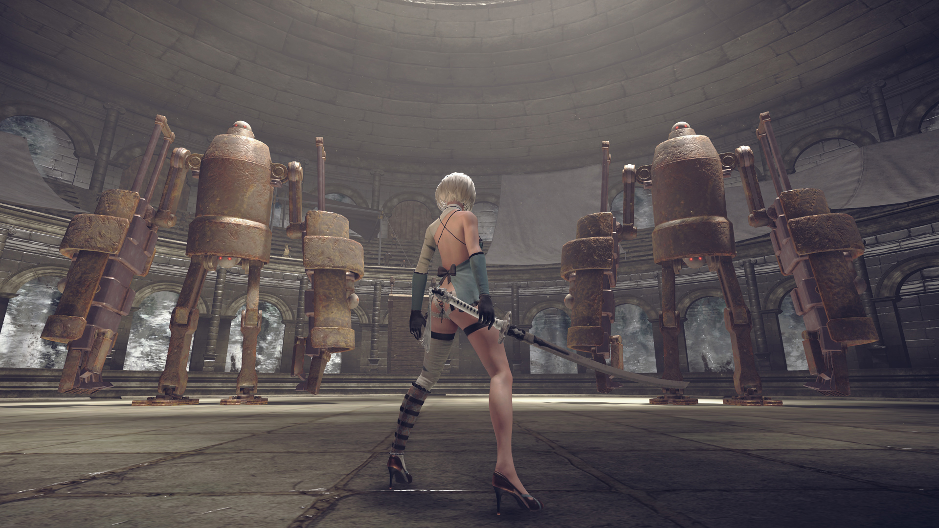 NieR: Automata’s new DLC includes ridiculous outfits and fighting CEOs
