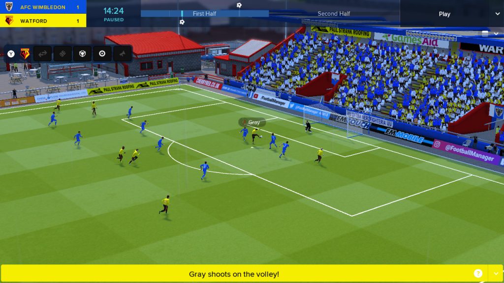 Football Manager Touch 2018 kicks off on Switch today