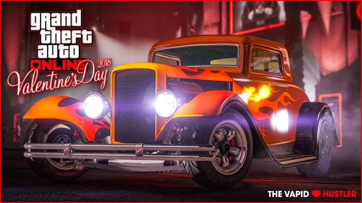 GTA Online celebrates Valentine’s Day with the Vapid Hustler