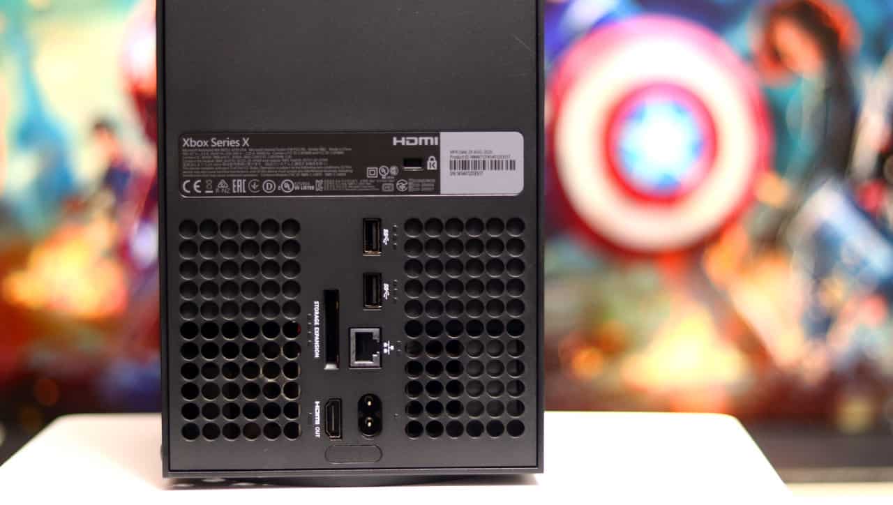 A black PC with a Captain America logo on it.