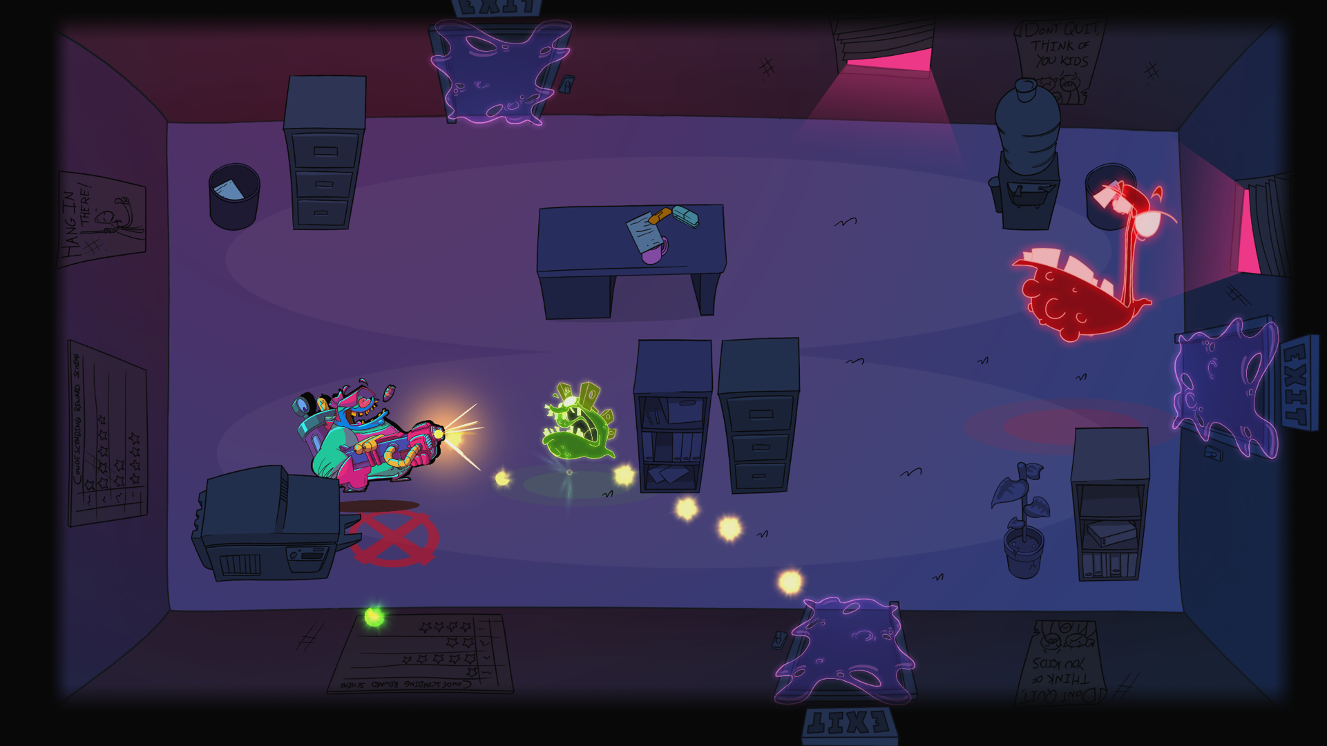 Dead End Job is a twin-stick shooter coming to PS4, Xbox One and PC in February 2018