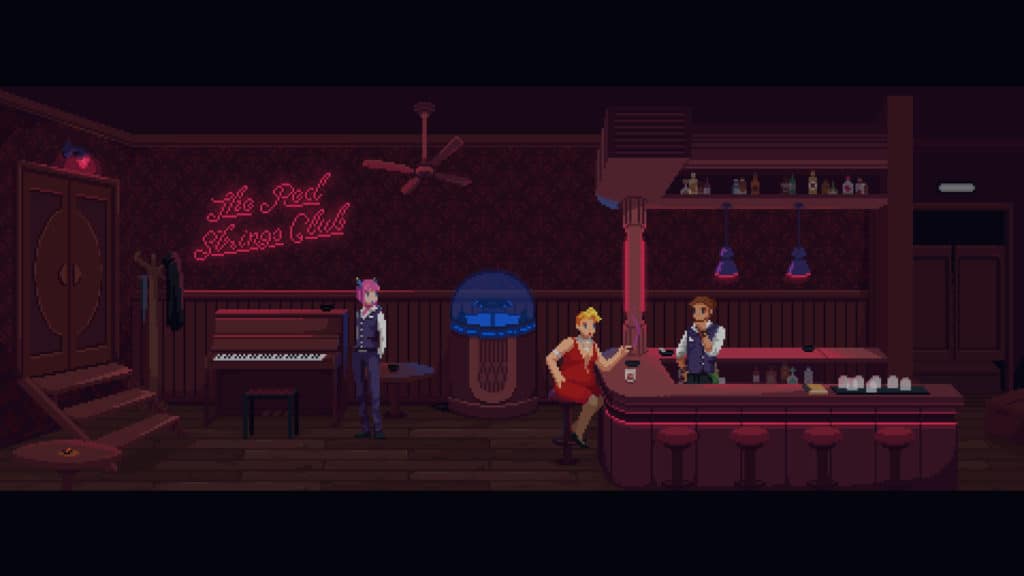 Cyberpunk meets barkeeping for the soul in The Red Strings Club