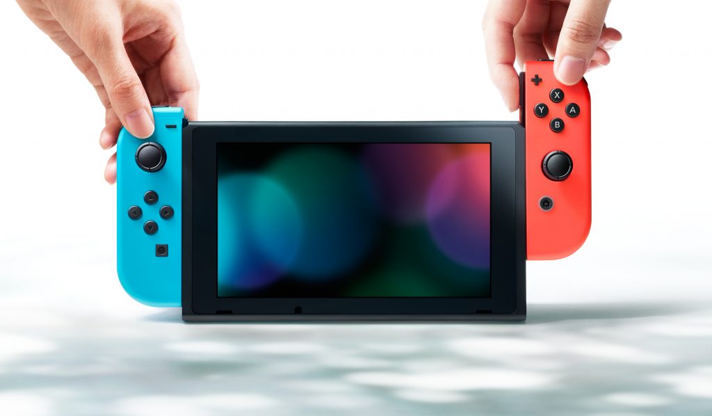 See the Nintendo Switch touch screen in action