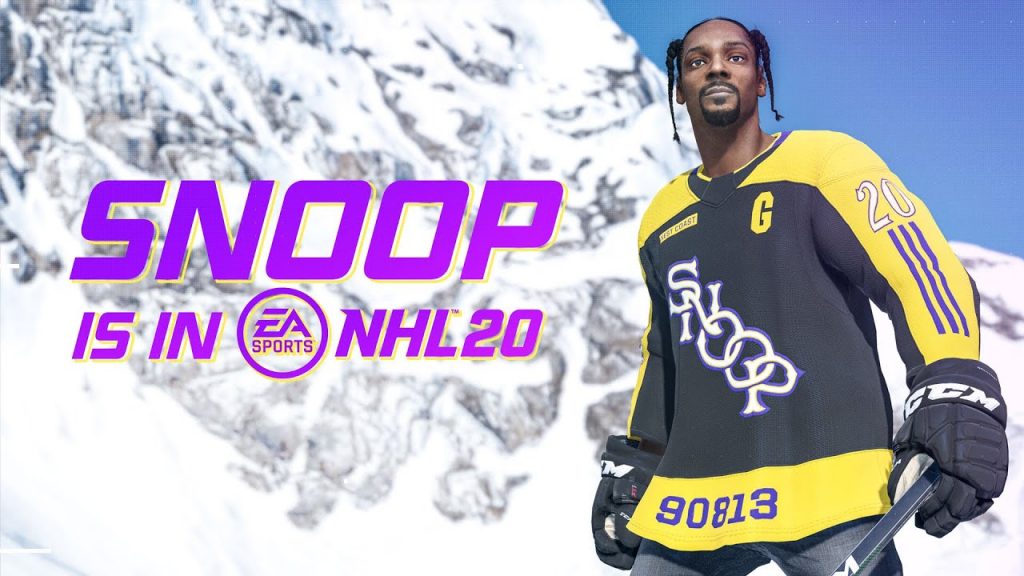 NHL 20 now has Snoop Dogg as a playable character and commentator