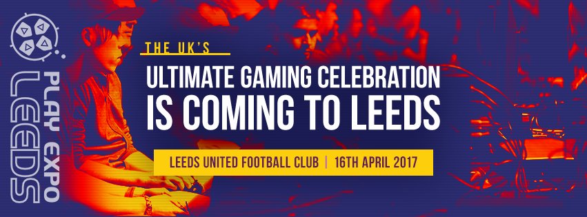 PLAY Expo Leeds is taking place on April 16