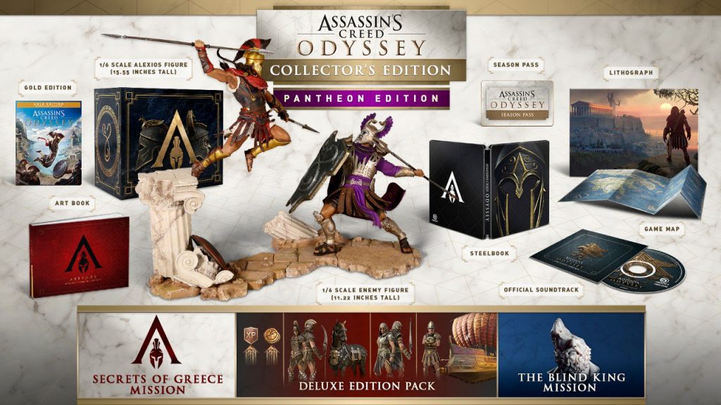 Assassin’s Creed Odyssey is getting 5 special editions because it’s Assassin’s Creed