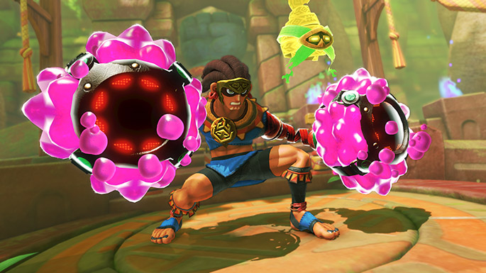 Misango joins the brawl in Arms’ 4.0 update
