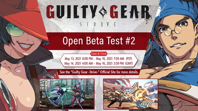 Guilty Gear: Strive announces second Open Beta taking place mid-May