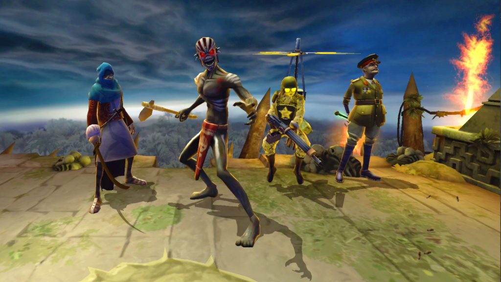 That Iron Maiden iOS game has had an update for the latest Maiden world tour