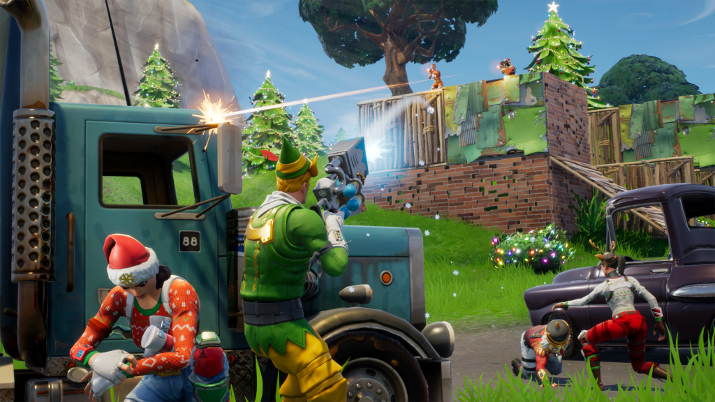 Fortnite Battle Royale gets a Battle Pass and holiday themed winter update
