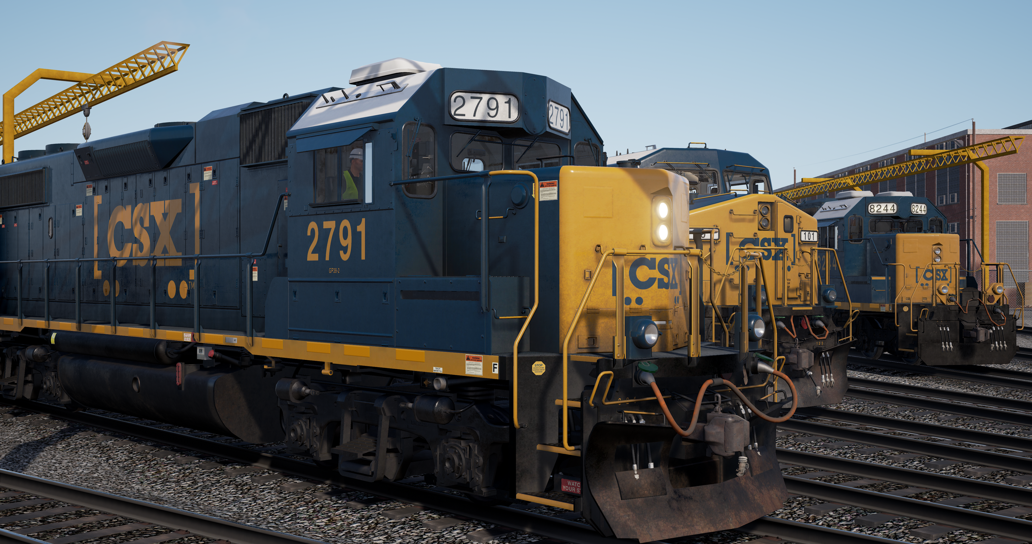 Play Train Sim World and simulate driving a train, in the world