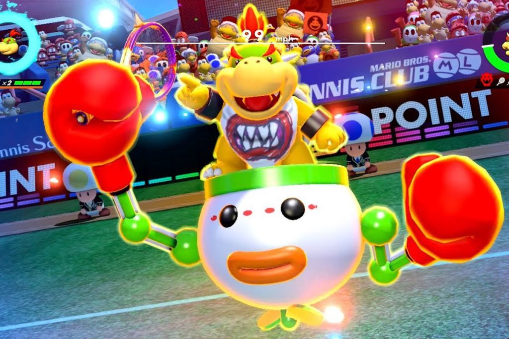 Mario Tennis Aces will finally nerf Bowser Jr.