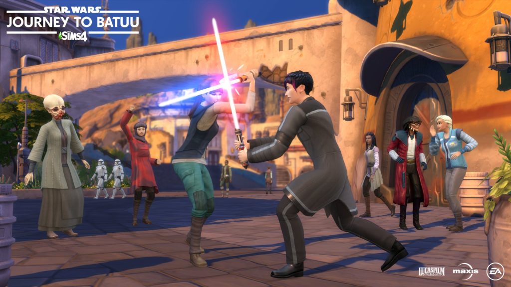 The Sims 4 Star Wars: Journey to Batuu offers up a new gameplay trailer