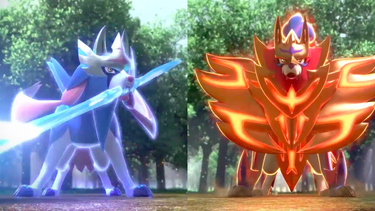 Pokémon Sword and Shield legendaries revealed