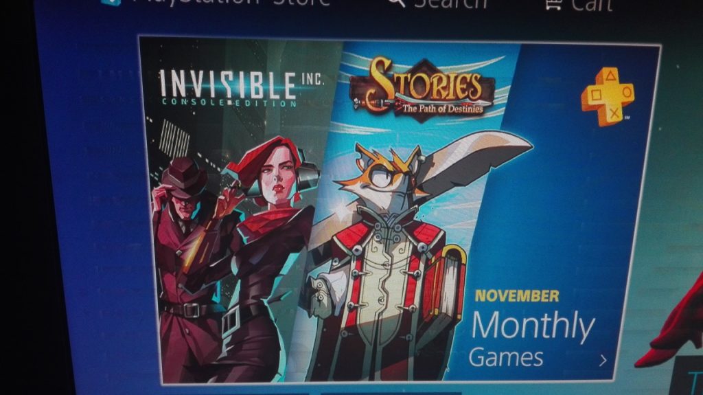 PlayStation Plus December games include Invisible Inc & Stories: The Path of Destinies – Rumour