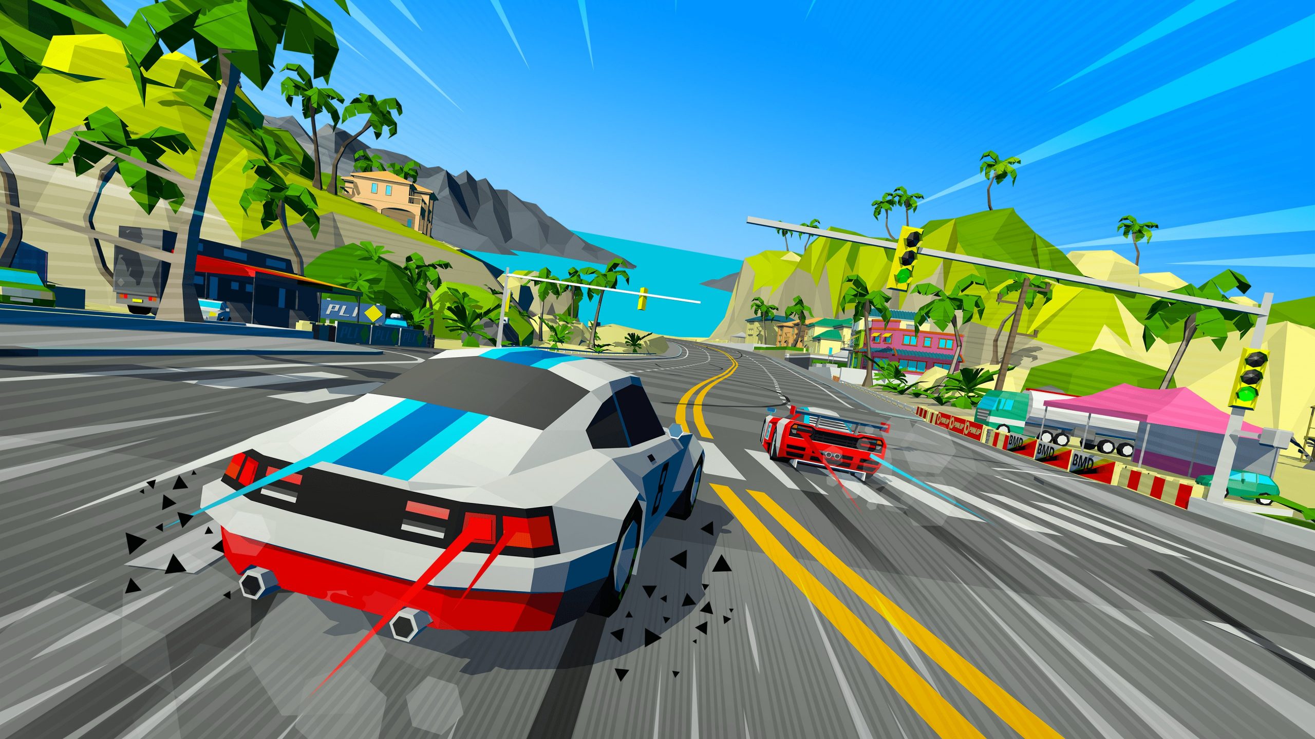Hotshot Racing is an arcade escape