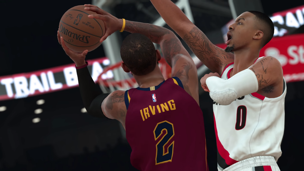 The first NBA 2K18 trailer has accurately modelled armpit hair and elbow wrinkles