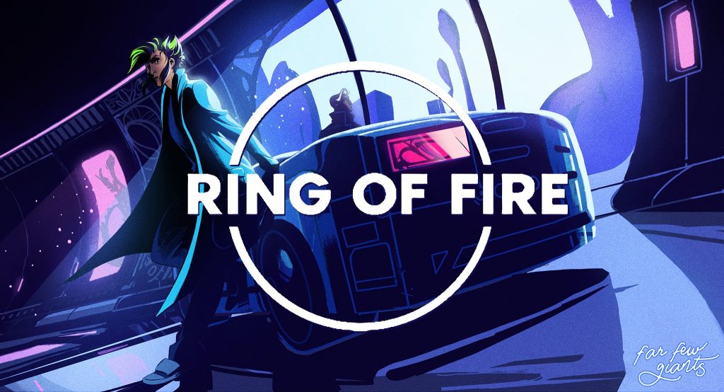 Ring of Fire is a dark detective game set in a solarpunk vision of London