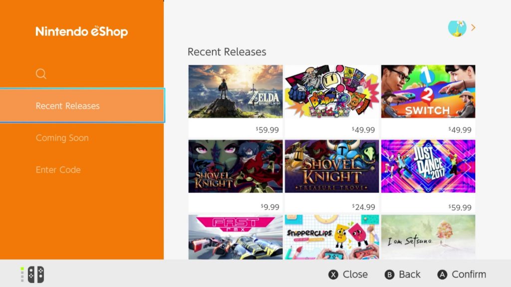 Nintendo Switch’s eShop gets first showing in new video
