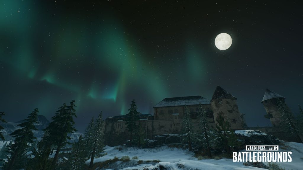 PUBG update 25 gives Vikendi a northern lights makeover