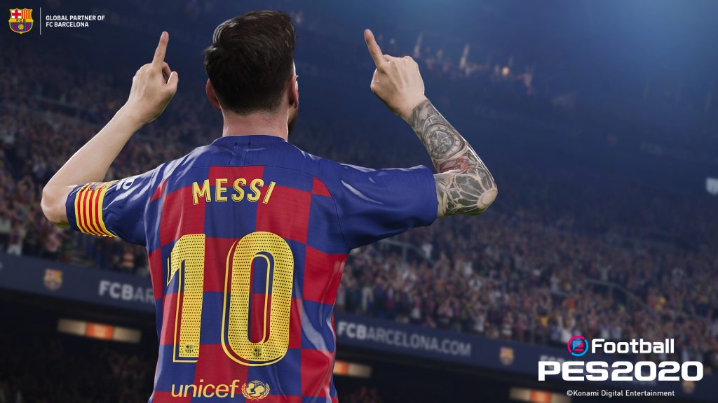 Scott McTominay and Lionel Messi grace the cover of PES 2020