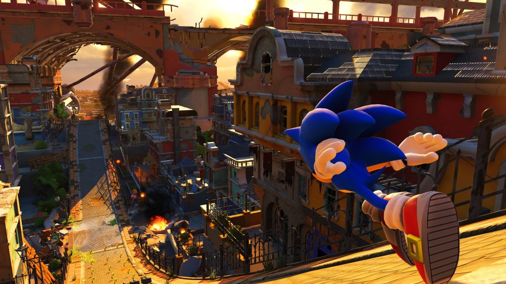 Sonic Forces will be spinning into retail in November