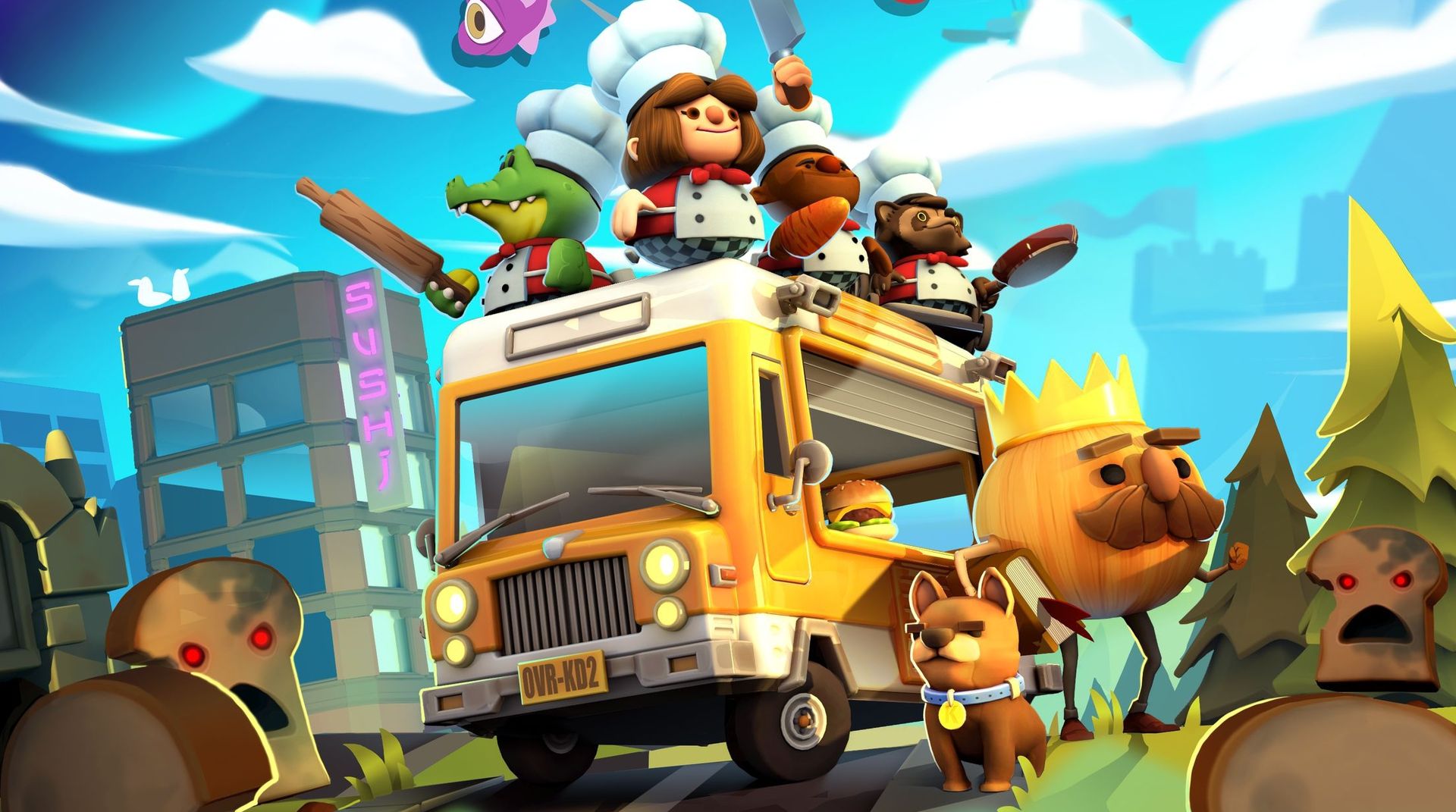 Overcooked 2 Gourmet Edition folds in all DLC, out now for Switch, Xbox One, and PS4