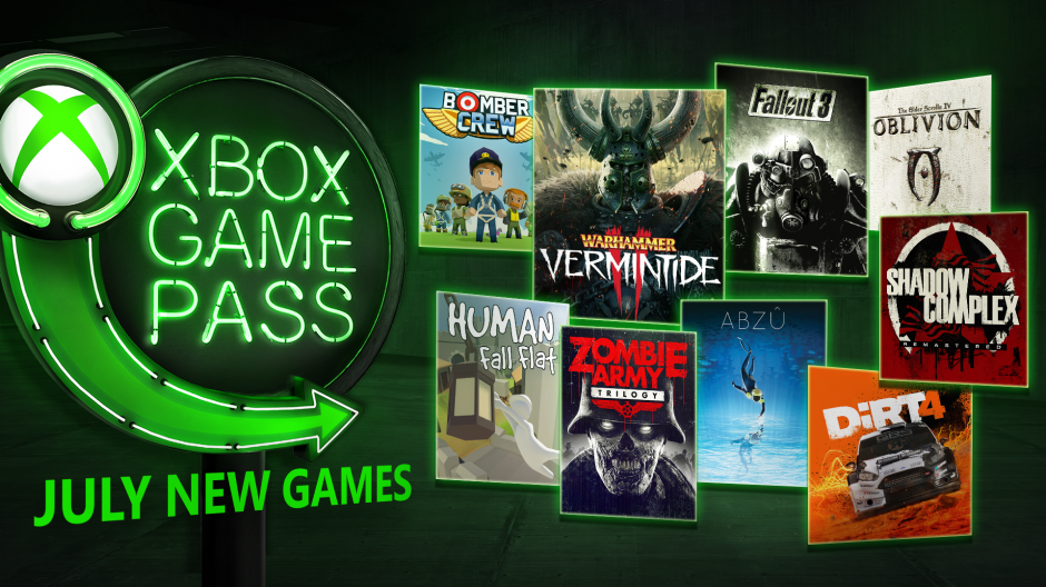 July’s Xbox Game Pass games include Warhammer: Vermintide 2 and Fallout 3