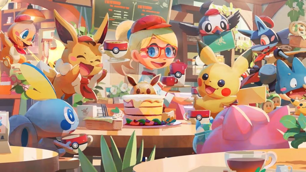 Pokémon Café Mix is a puzzle game spin-off for Switch and mobile devices