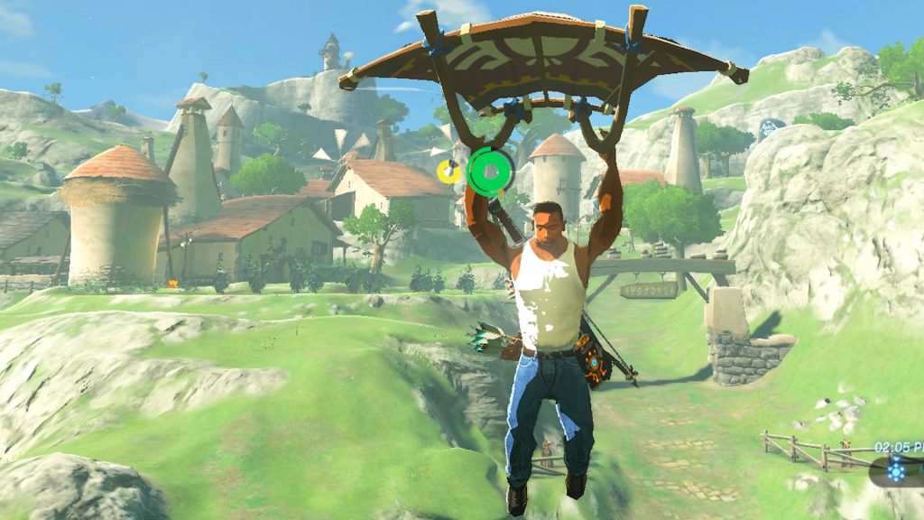 Who got GTA San Andreas all up in my Zelda: Breath of the Wild?
