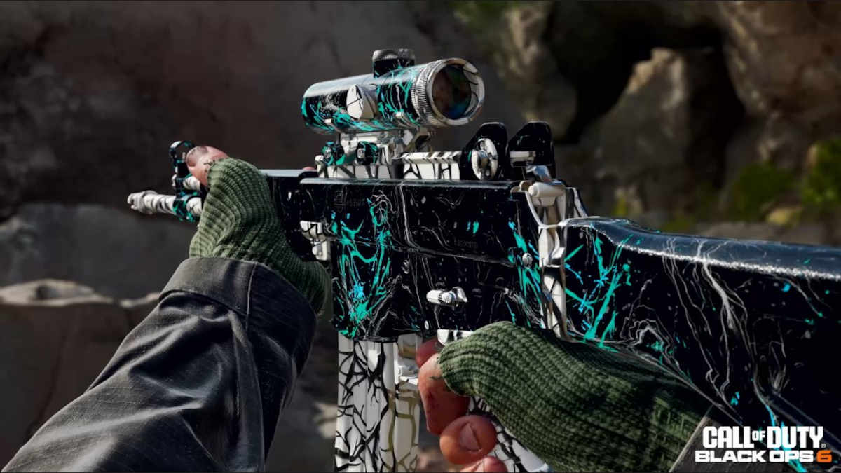 Abyss mastery camo from Black Ops 6.