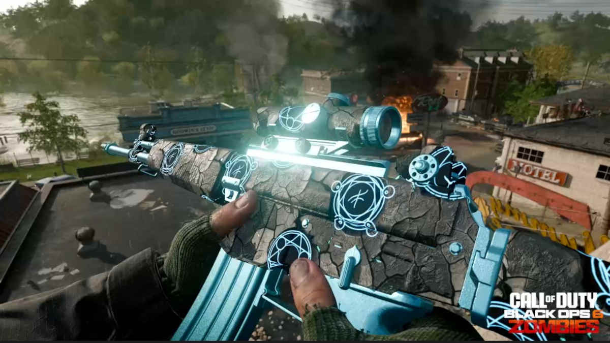 Afterlife mastery camo from Black Ops 6.