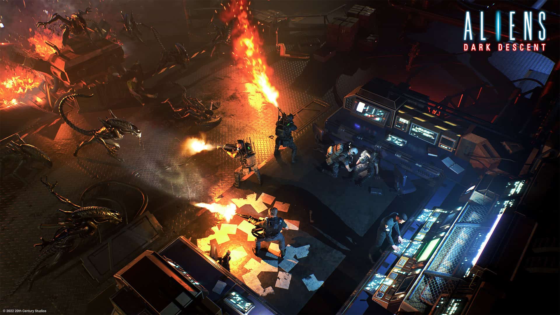 Aliens: Dark Descent is a squad based tactical action game coming next year