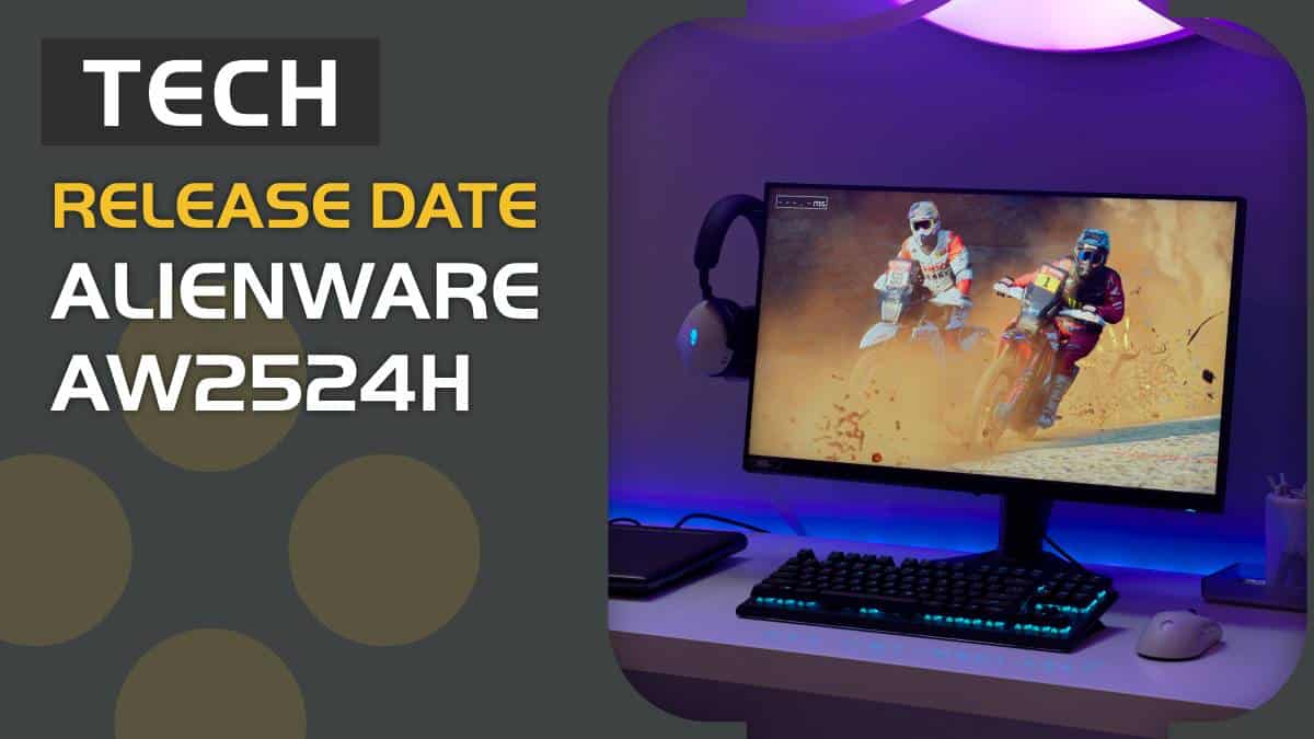 Alienware AW2524H release date – when is it out?