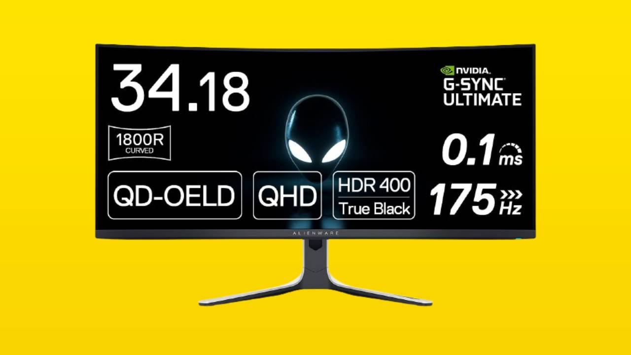 Alienware’s OLED Ultrawide Gaming Monitor sees a tantalizing price drop in lead up to Christmas