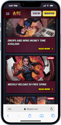 Allyspin online casino Canada