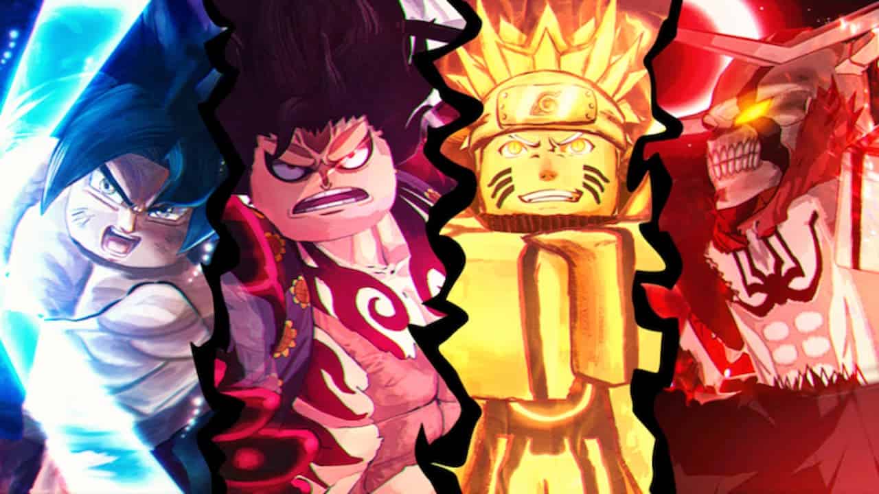 Anime Rifts codes: Four anime characters in Roblox form