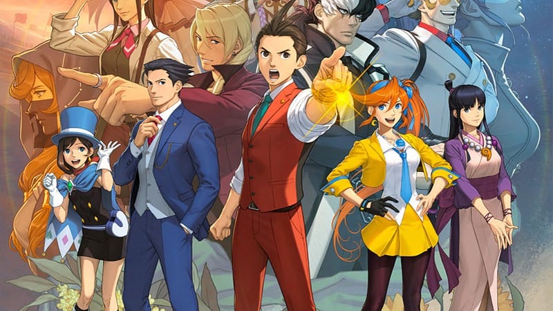 Apollo Justice: Ace Attorney Trilogy pre order: game splash art