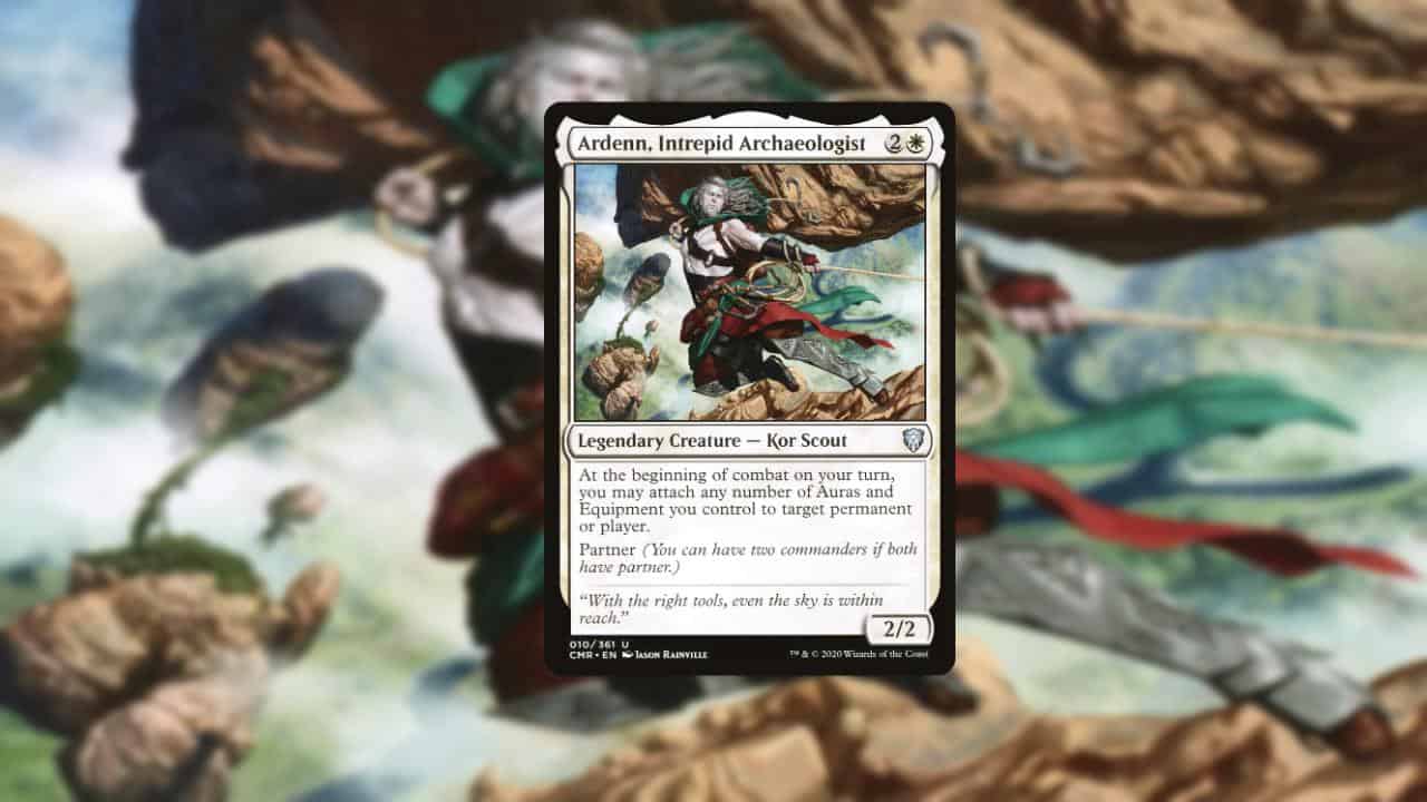card image of ardenn intrepid archaeologist in magic the gathering
